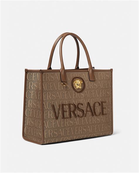 durchsichtige tasche versace|versace women's shopping bags.